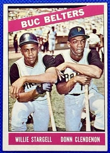1966 Topps Buc Belters #99 Willie Stargell EX-EXMINT RC440 - Bild 1 von 2