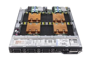 Dell PowerEdge FC830 8x2.5" 4xE5-4669v3 32GB 2x960GB SSD H730 - Picture 1 of 4