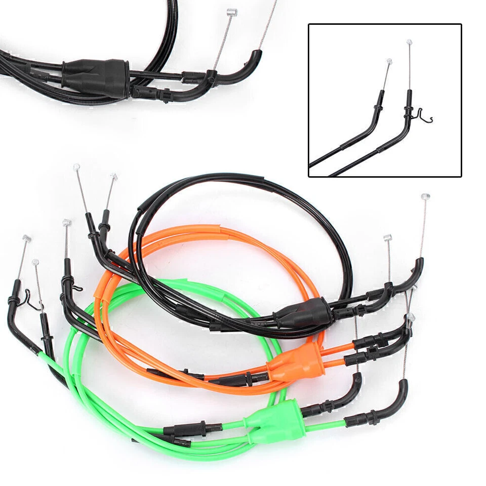 Throttle Cable Accelerator Wire Line For Kawasaki Ninja ZX10R 2006-2007 06 07 - Image 1 of 4
