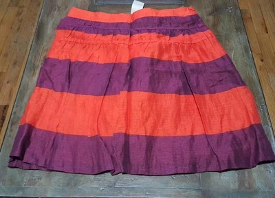 New Women's Ann Taylor loft Multi-Color Skirt Sz 0 Petite  - Image 1 of 4