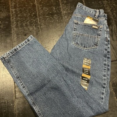 Pantalones de trabajo de 5 bolsillos calce relajado colección Berne 1915 nuevos con etiquetas para hombre, 30X34 Foto 1 de 4