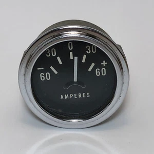Vintage Stewart Warner 60 AMPERES AMP Gauge (For Parts) - Picture 1 of 5