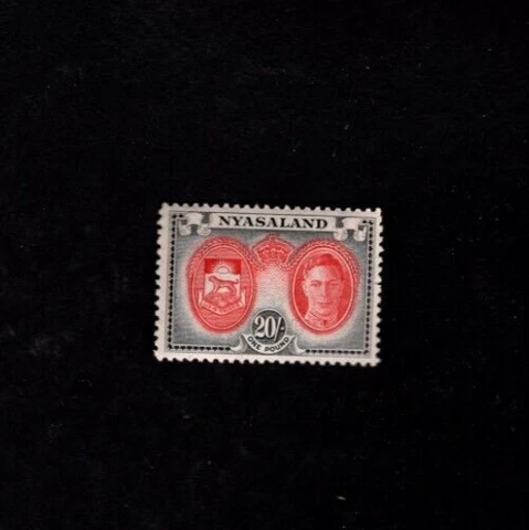 Nyasaland Protectorate sc#81 (1945) MNH Cover