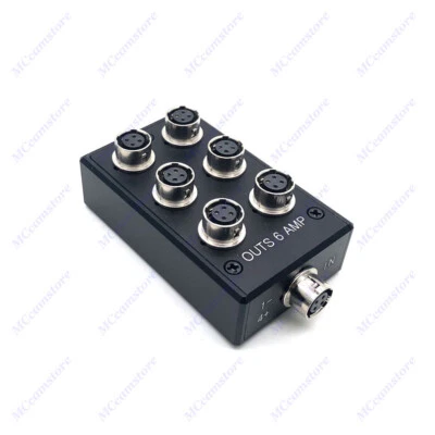 Sound Devices 633 688 Zoom F8/F4 Hirose 4 pin Power Outs 6 AMP Distributor Box - Image 1 of 4