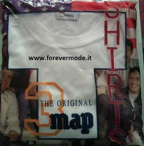 3 T-shirt maglie uomo Map manica corta a girocollo in fresco cotone art 3001 - Imagen 1 de 1