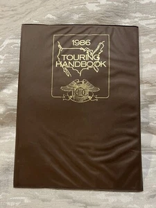 Vintage 1986 HOG Touring Handbook Harley Davidson Map Book -- 4235 - Picture 1 of 6
