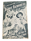 Buch Hohner Mundharmonikas Die Geschichte von 1955 Ausgabe Musik Vintage Softcover 48 Seiten