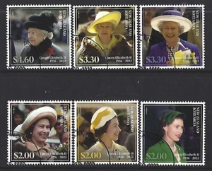 Nueva Zelanda 2023 Reina Isabel 1926-2022 Juego 6 Fino - Picture 1 of 1