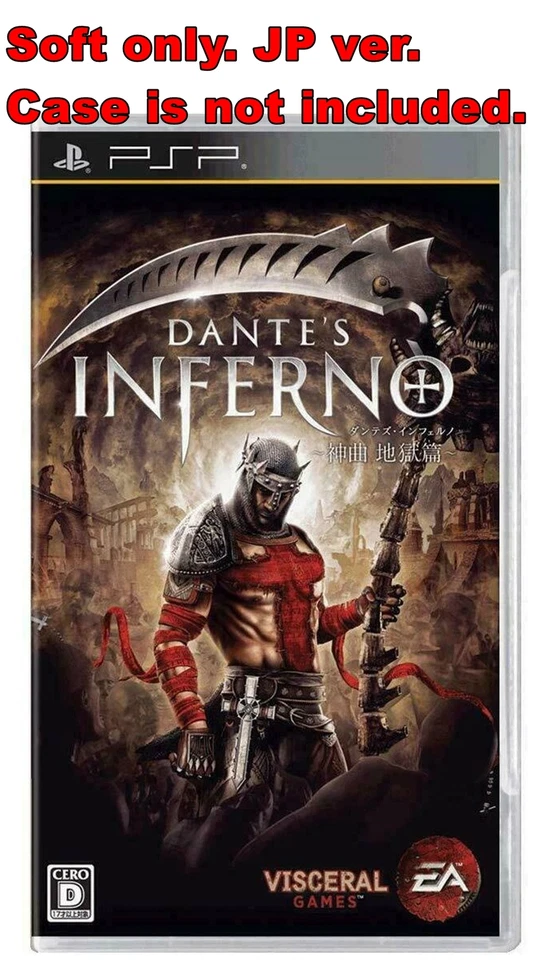 Sony PSP Soft Only Dante's Inferno God canción Inferno Electronic Arts Foto 1 de 1
