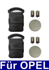 2X Carcasa De Llave Para OPEL CORSA C MERIVA A TIGRA B + 4X BOTÓN + 2X BATERÍA - Imagen 1 de 3