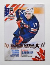 2023 BY Cards IIHF World Junior Championship USA #61 Cutter Gauthier