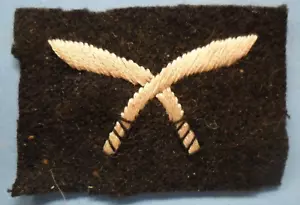 British Army Cloth Embroidered Formation Sign 17th Gurkha Division 1952-70 - Picture 1 of 3