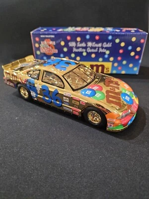 Pontiac Grand Prix M&Ms Racing Team #36 (LL) de oro de 24 quilates escala 1:24 Foto 1 de 4