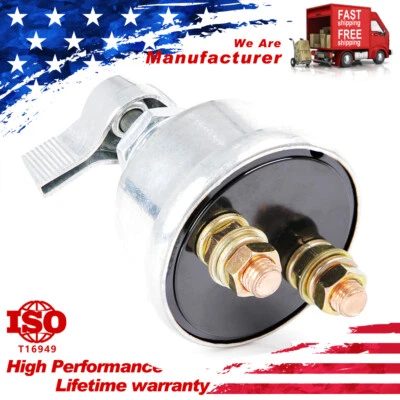 Interruptor de apagado de desconexión rápida de batería maestra de alta resistencia 125A 24V Foto 1 de 4