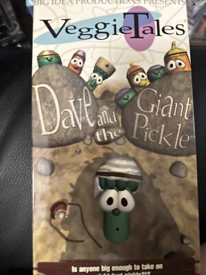 VeggieTales - Dave And The Giant Pickle (VHS, 1996) - Image 1 of 2