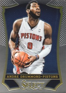 2013-14 Select Detroit Pistons Basketball Card #124 Andre Drummond