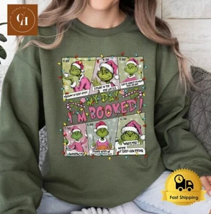 Sudadera Grinch Navidad Cuello Redondo, Suéter Grinchmas, Festive My Day Reservado - Imagen 1 de 11