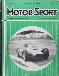 Motor Sport Magazine January 1957 - Imagen 1 de 2