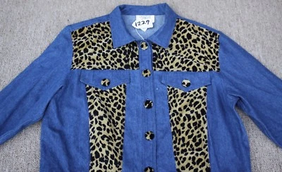 CERVELLE WOMEN JEAN JACKET/TOP  Size-L. TAG NO. 1229 - Imagem 1 de 4