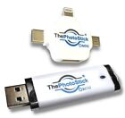 ThePhotoStick Omni 64GB For All Devices, PCs, Laptops, Cell Phones & Tablets