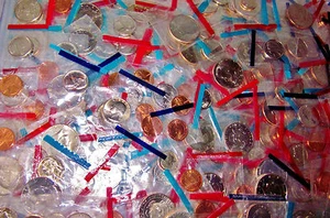 15 US~UNCIRCULATED-Rare Old Mint Coin Mixed Lot Buy 5 sets get 1 Free Great Mix - Picture 1 of 5