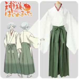 Anime Kamisama Love mi zu ki Cosplay Costumes Kimono Culottes Full Set Unisex