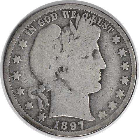 1897-O Barber Silver Half Dollar G Uncertified #231 Cover