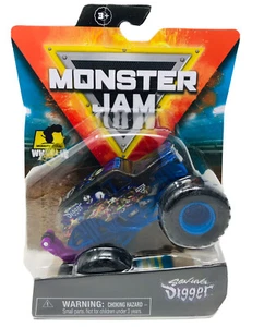 Monster Jam Son-uva Digger Wheelie Bar Series 21 Shear Madness 1/64, With Poster - Picture 1 of 4