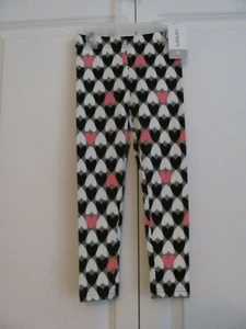 NWT SIZE 4T CARTER'S GIRL'S HEART PRINT LEGGINGS - Picture 1 of 3