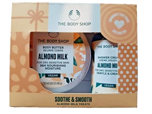 The Body Shop Almond Milk Treats Shower Cream and Body Butter Travel Sizes - Picture 1 of 1