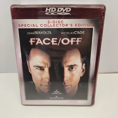 Face/Off HD-DVD 2-Disc Set Collectors Edition Widescreen NEW Sealed Travolta - Image 1 of 2