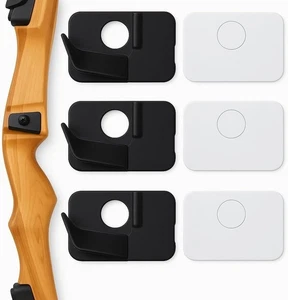 Arrow Rest for Compound Bows - 3Pcs Plastic Bow and Arrow Rests Recurve Bow Rest - Picture 1 of 8