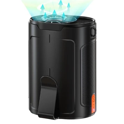 Ventilador portátil AI 2025 recargable, 4 velocidades 6600 rpm fuerte flujo de aire, personal Foto 1 de 4