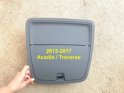 2013-2017 GMC Acadia Chevrolet Traverse Dash Compartment Storage Box Cubby Gray - Image 1 of 4