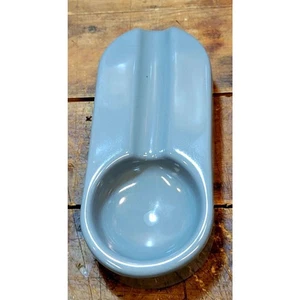 ARANGO CIGAR CO. - SKOKIE IL. - CERAMICA GRIGIA - 7-1/2 x 3-3/8 x 1-3/8" - Foto 1 di 5