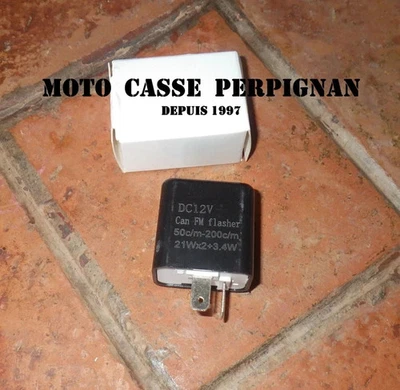 SIFAM Kawasaki - 600 KLR - 650 KLR - Centrale Clignotante / Flasher 12V