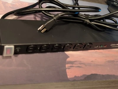 CyberPower CPS1215RMS Rackmount PDU 12 Outlet 15 ft Power Cord Power Strip - Image 1 of 4