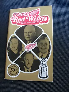 1976-77 Detroit Red Wings Media Guide - Bild 1 von 1
