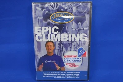 NEW CTS Carmichael Training Systems DVD - EPIC CLIMBING  - Train Right  - Image 1 of 3