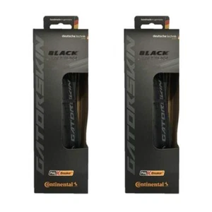 Continental Gatorskin Black Edition 700x28 Bike Tires Set of 2 Not Tubeless - Picture 1 of 2