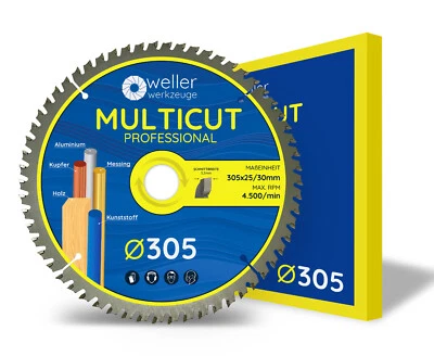 Profi MULTICUT Sägeblatt 305x30mm für Bosch GCM 12 GDL SDE GTM 12 JL AEG PS3 - Bild 1 von 4