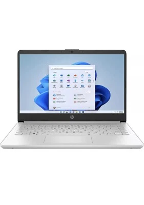 HP - 14" Laptop - AMD Ryzen 3 - 8GB Memory - 128GB SSD - Natural Silver - Image 1 of 4