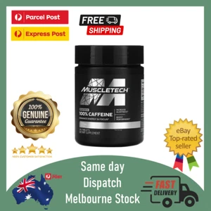MuscleTech Platinum 100% Caffeine 220 mg 125 Tablets - Picture 1 of 1