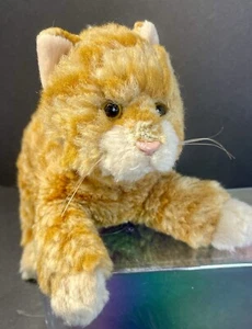 Peluche Russ Sweet Pea Gattino Tabby Arancione Gatto Peluche Pensionato 10 Pollici LEGGI - Foto 1 di 15