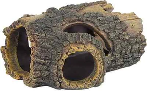 Resin Hollow Tree Trunk Betta Log Aquarium Decorations Ornament Fish House Cave - Picture 1 of 7