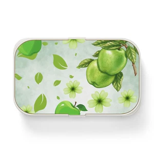 Bento Brotdose mit grünem Apfel Design - Bild 1 von 4