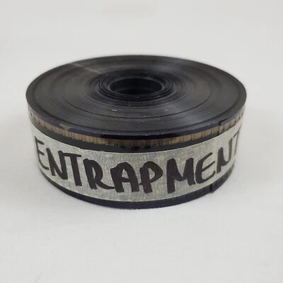 Entrapment Theater 35mm Movie Trailer Film Reel (1999) Sean Connery - Imagem 1 de 3