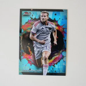 2024 TOPPS FINEST  Aqua /50 DUNCAN McGUIRE ORLANDO CITY SC RARE #287 - Picture 1 of 2