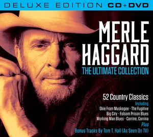 Merle Haggard The Ultimate Collection Set (Deluxe Edition CD & all region DVD) - Picture 1 of 2