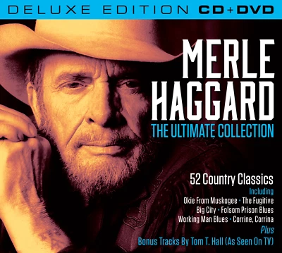 Merle Haggard The Ultimate Collection Set (Deluxe Edition CD & all region DVD) - Image 1 of 2